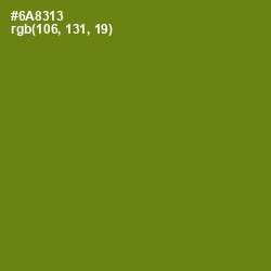 #6A8313 - Trendy Green Color Image