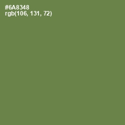 #6A8348 - Glade Green Color Image