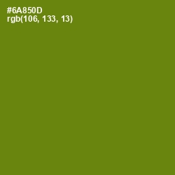 #6A850D - Trendy Green Color Image