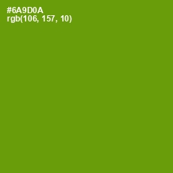 #6A9D0A - Limeade Color Image