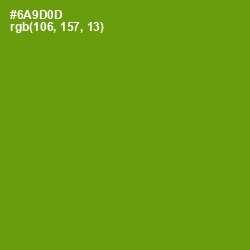 #6A9D0D - Limeade Color Image