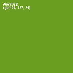 #6A9D22 - Olive Drab Color Image