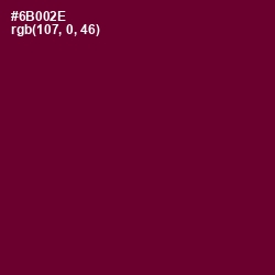 #6B002E - Black Rose Color Image