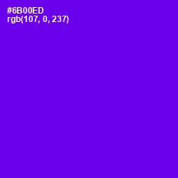 #6B00ED - Purple Heart Color Image