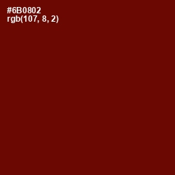 #6B0802 - Red Oxide Color Image