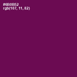 #6B0B52 - Pompadour Color Image