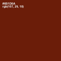 #6B1D0A - Moccaccino Color Image