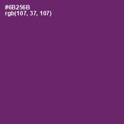 #6B256B - Finn Color Image
