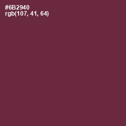#6B2940 - Tawny Port Color Image