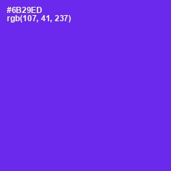 #6B29ED - Purple Heart Color Image