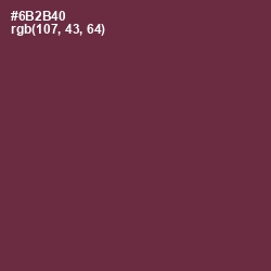 #6B2B40 - Tawny Port Color Image