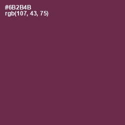 #6B2B4B - Tawny Port Color Image