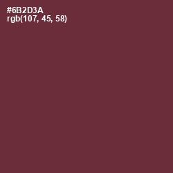 #6B2D3A - Buccaneer Color Image