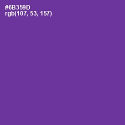 #6B359D - Eminence Color Image