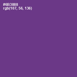 #6B3888 - Eminence Color Image