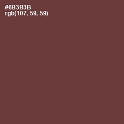 #6B3B3B - Quincy Color Image