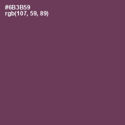 #6B3B59 - Cosmic Color Image
