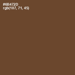 #6B472D - Spice Color Image