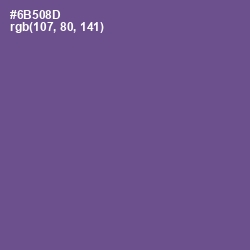 #6B508D - Affair Color Image