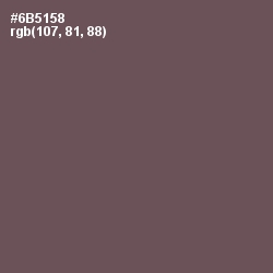 #6B5158 - Zambezi Color Image
