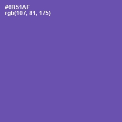 #6B51AF - Scampi Color Image