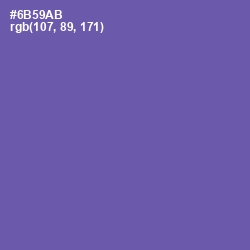 #6B59AB - Scampi Color Image