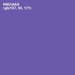 #6B5AAB - Scampi Color Image