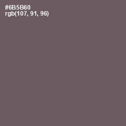 #6B5B60 - Scorpion Color Image