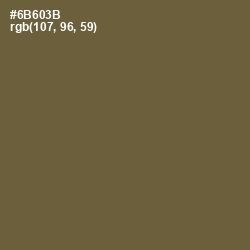 #6B603B - Yellow Metal Color Image