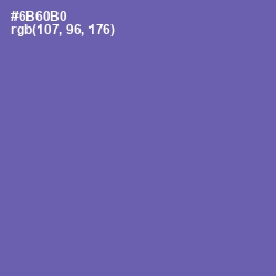 #6B60B0 - Deluge Color Image