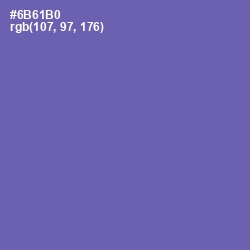 #6B61B0 - Deluge Color Image