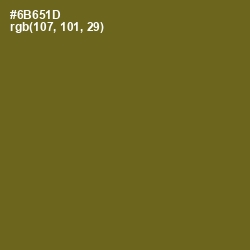 #6B651D - Olivetone Color Image
