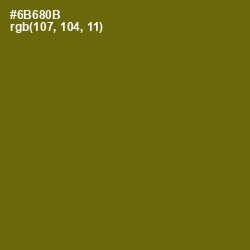 #6B680B - Olivetone Color Image