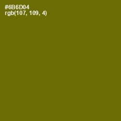 #6B6D04 - Olivetone Color Image