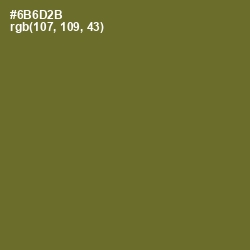 #6B6D2B - Fern Frond Color Image