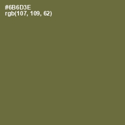 #6B6D3E - Yellow Metal Color Image