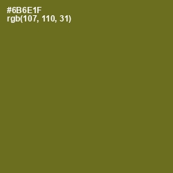 #6B6E1F - Olivetone Color Image