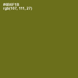 #6B6F1B - Olivetone Color Image