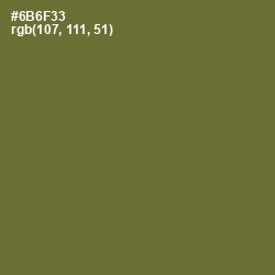 #6B6F33 - Yellow Metal Color Image