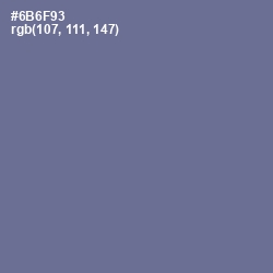 #6B6F93 - Kimberly Color Image