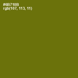 #6B710B - Olivetone Color Image