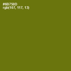 #6B750D - Olivetone Color Image
