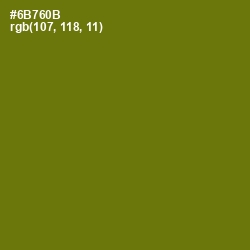 #6B760B - Olivetone Color Image