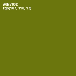 #6B760D - Olivetone Color Image