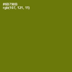 #6B790B - Olivetone Color Image