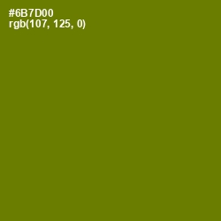 #6B7D00 - Olivetone Color Image