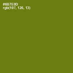 #6B7E0D - Olivetone Color Image
