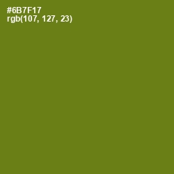 #6B7F17 - Olivetone Color Image