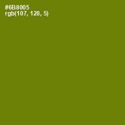 #6B8005 - Trendy Green Color Image