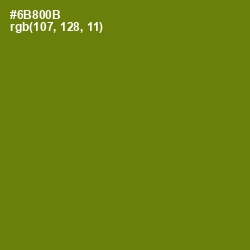 #6B800B - Trendy Green Color Image